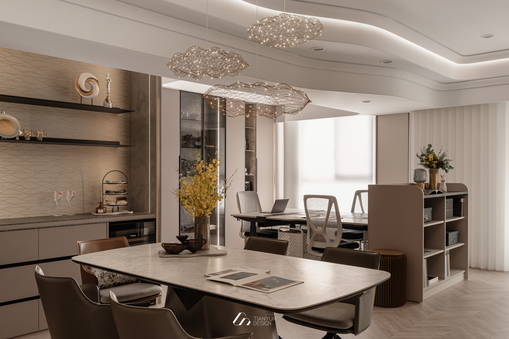 天雲流光 / 現代風