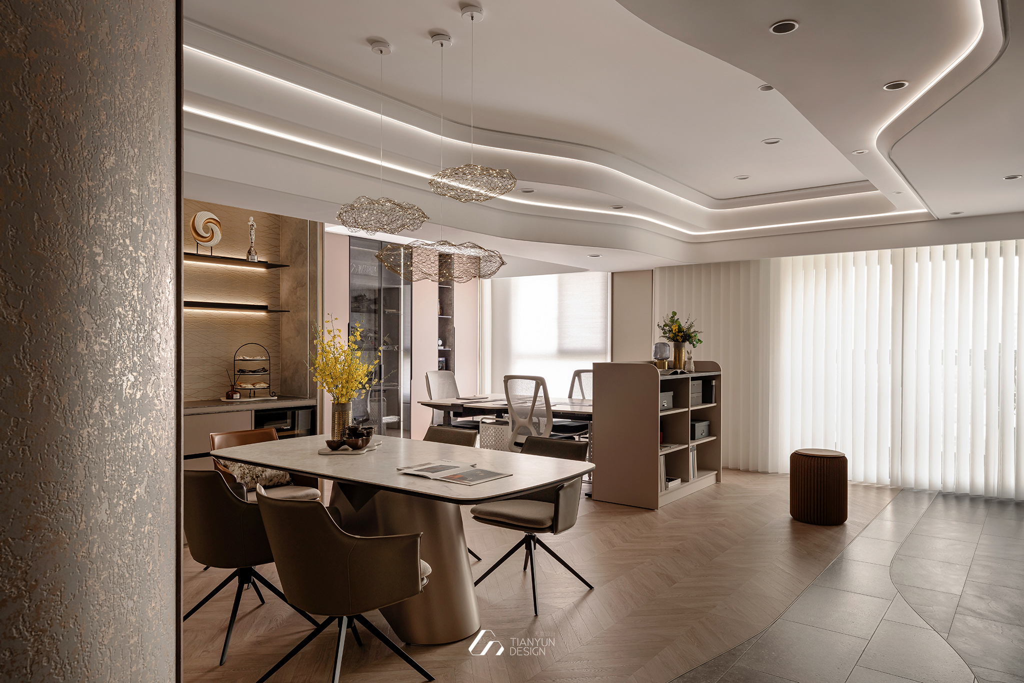 天雲流光 / 現代風