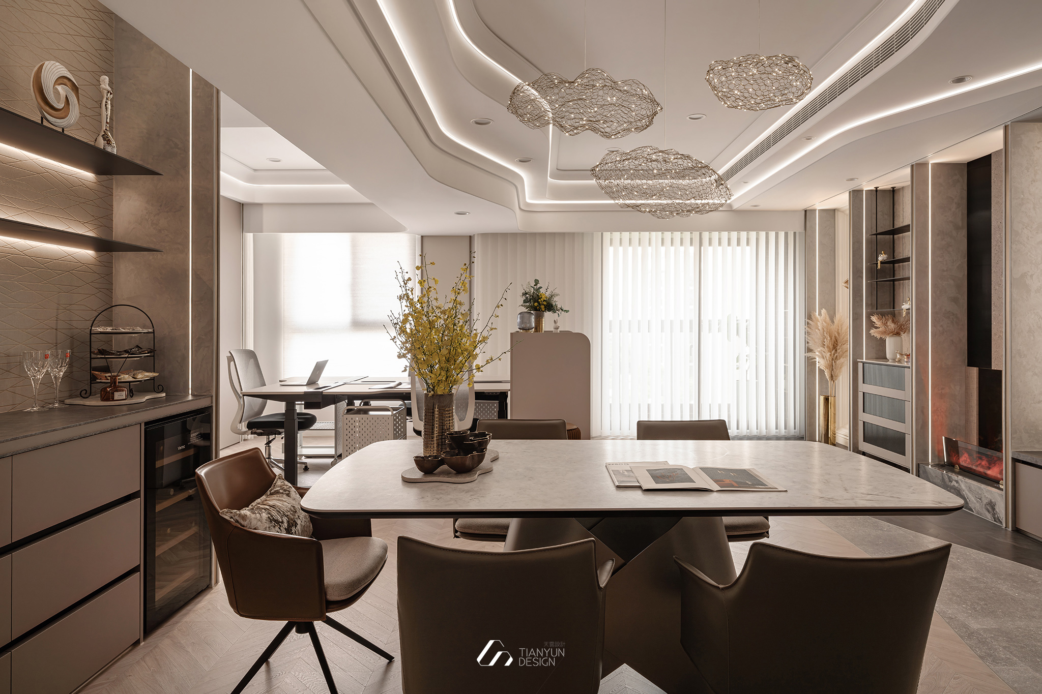 天雲流光 / 現代風